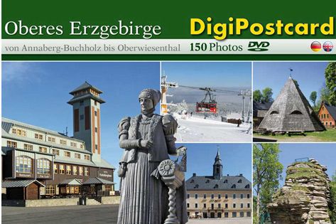 DigiPostcard Oberes Erzgebirge von Annaberg-Buchholz bis Oberwiesenthal
