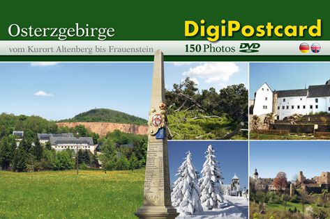 DigiPostcard  Osterzgebirge vom Kurort Altenberg bis Frauenstein