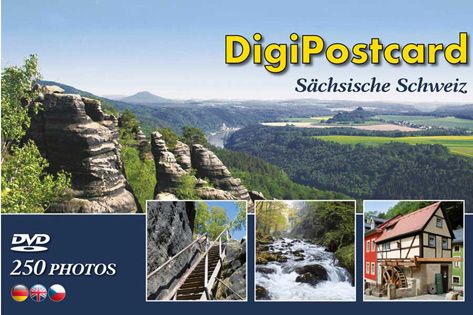 Digipostcard Sächsische Schweiz mit 250 Bildern
