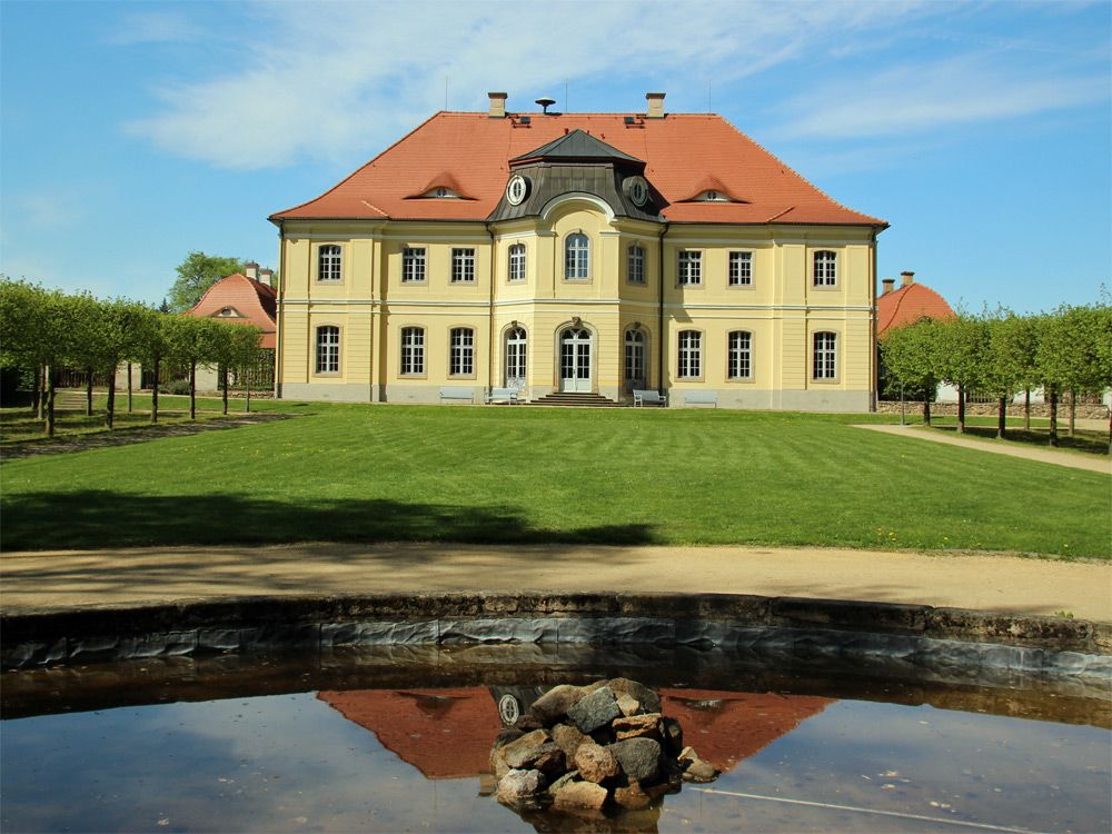 Königshainer Schloss in Sachsen