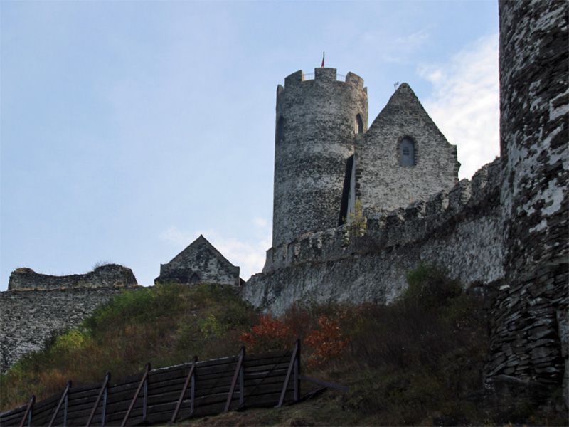 Hrad Bezděz (Burg Bösig) in Mittelböhmen