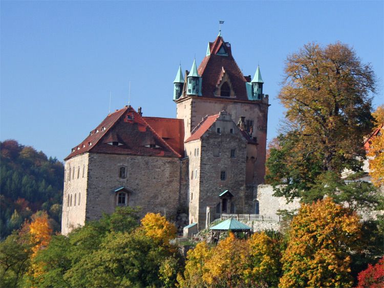 Schloss Kuckuckstein auf dem schlossberg in Liebstadt