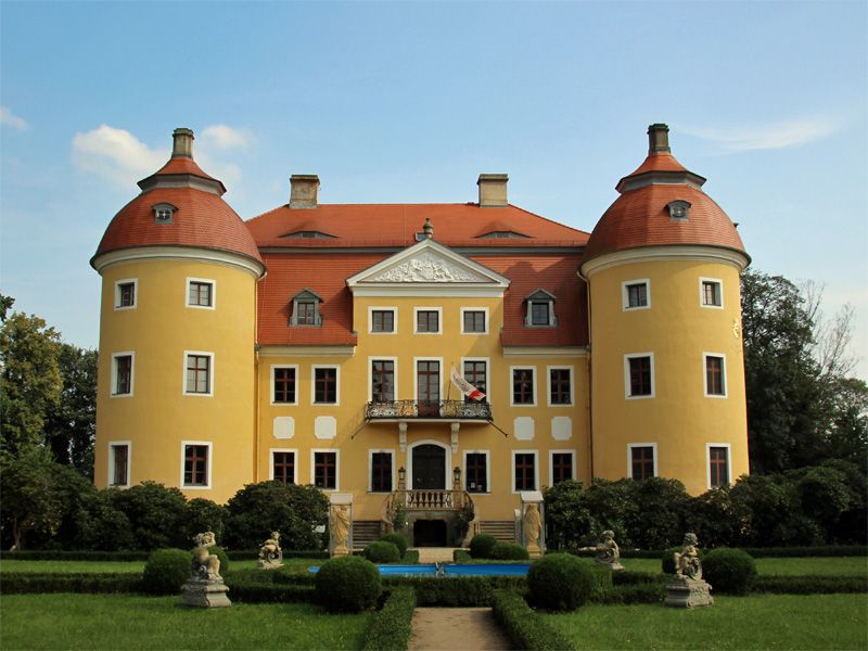 Barockschloss Milkel in Sachsen