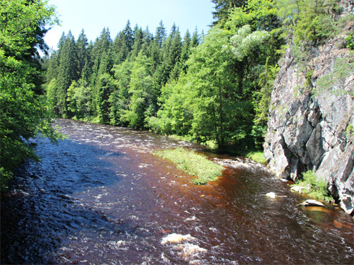 Otava (Wottawa) und Lužnice (Lainsitz) in Südböhmen