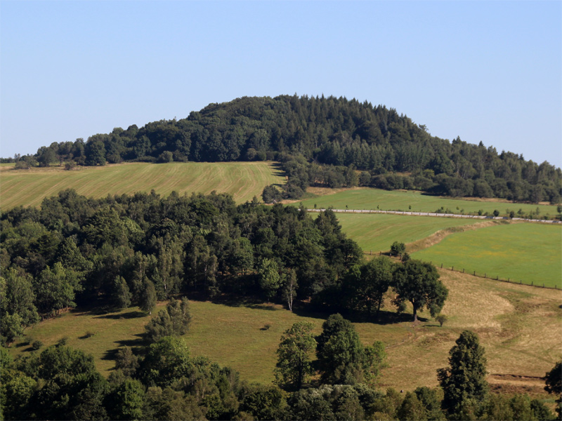 Spitzberg (Špičák) in der Böhmischen Schweiz