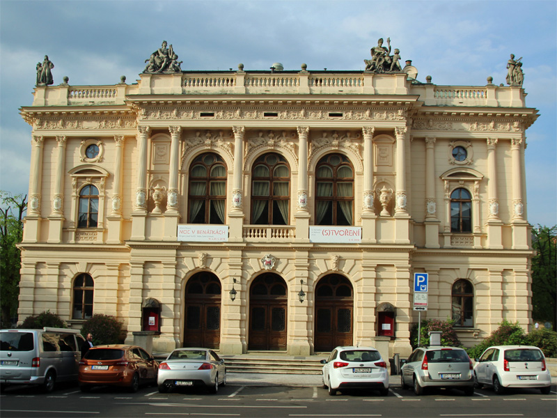 Liberec (Reichenberg) in der Böhmischen Lausitz
