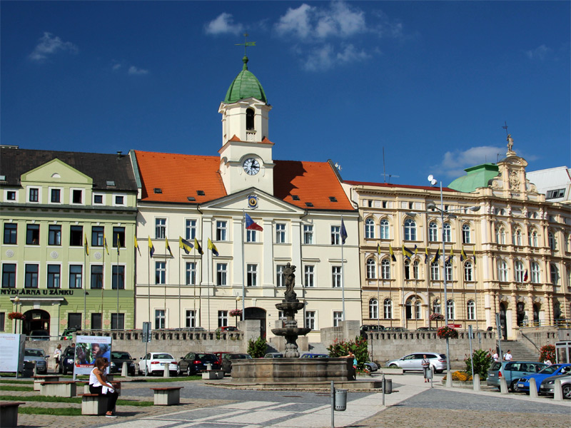 Teplice (Teplitz) in Nordböhmen