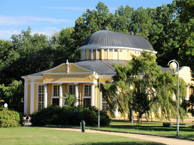 Františkovy Lázně (Franzensbad) in Westböhmen