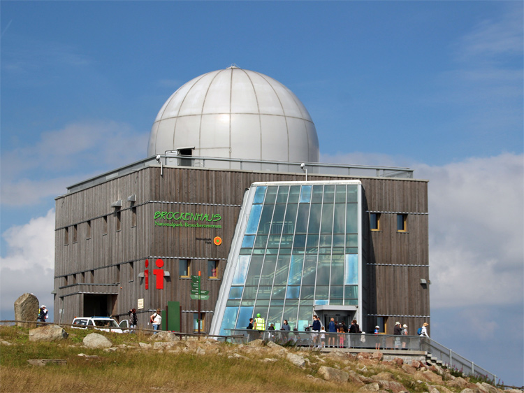 Brockenhaus im Harz in Sachsen Anhalt