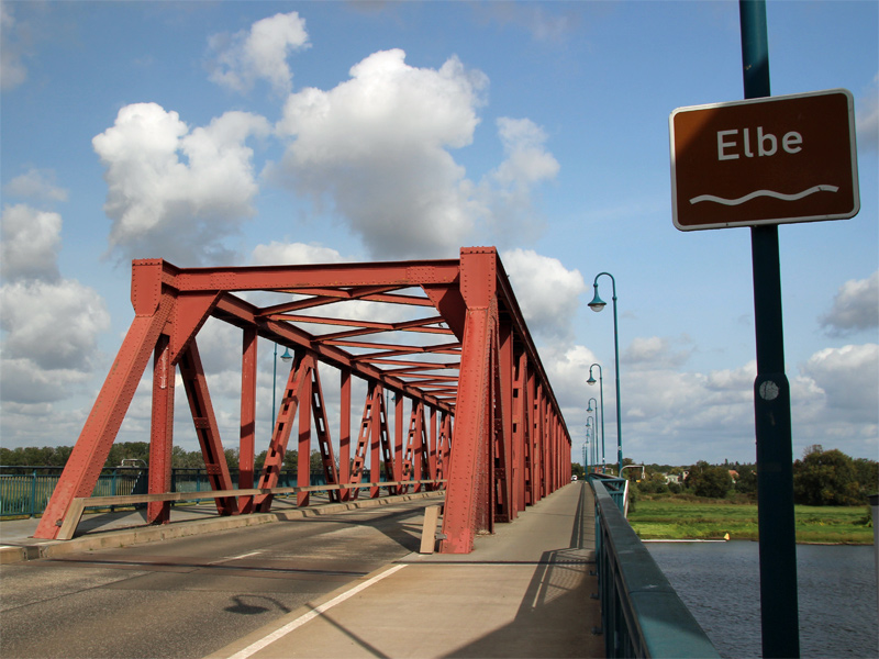 Entlang der Elbe in Sachsen-Anhalt
