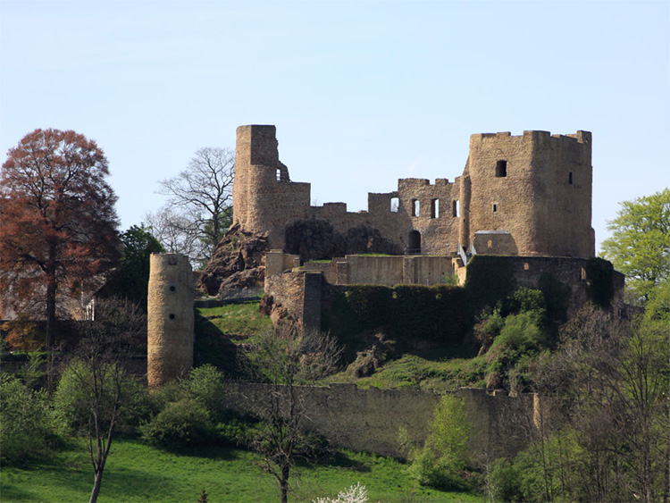 Burgruine Frauenstein im Osterzgebirge
