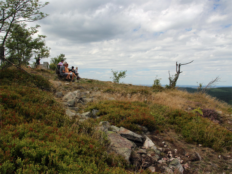 Kahleberg bei Altenberg im Osterzgebirge