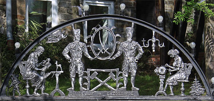 Schwibbogen im Erzgebirge