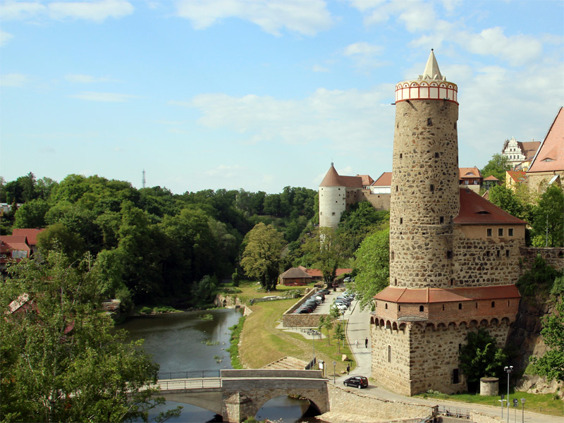 Alte Wasserkunst Bautzen in der Oberlausitz