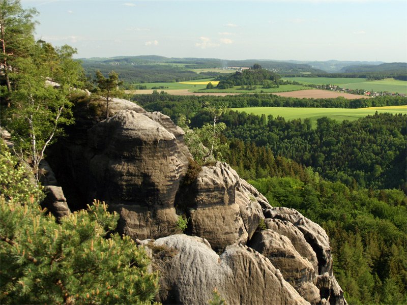 Auf dem Schrammsteingratweg