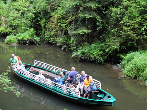 Kahnfahrt Obere Schleuse