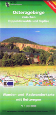 Wanderkarte Osterzgebirge