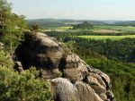 Felsgebiet Schrammsteine in der Sächsischen Schweiz