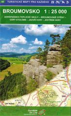 Wanderkarte Braunaer Bergland