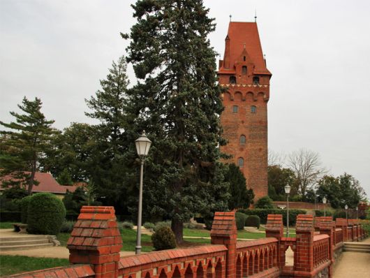 Burg Tangermünde an der Elbe in Sachsen-Anhalt