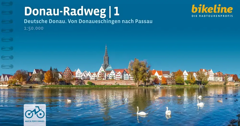 Radkarte Donau Radweg von Bikeline