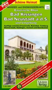 Wanderkarte Bayerische Rhön, Bad Kissingen, Bad Neustadt a.d.S.